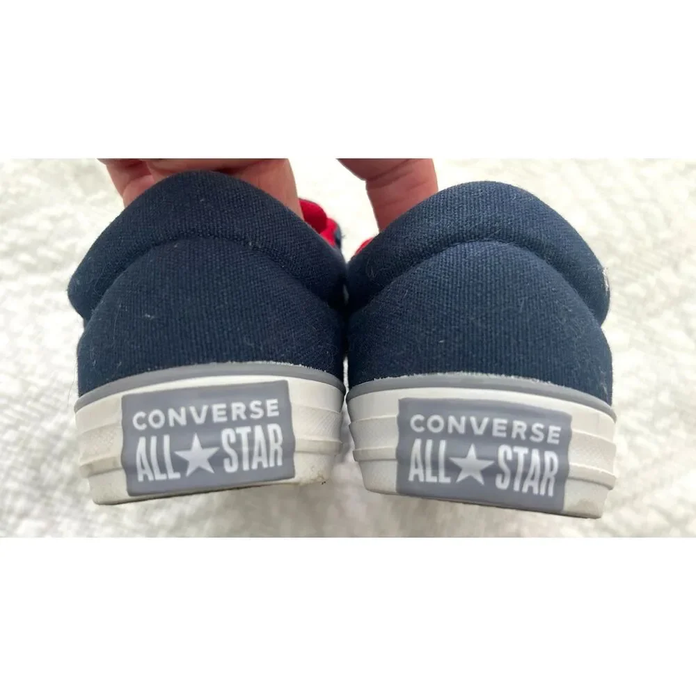 Converse Kids Unisex CHUCK TAYLOR ALL STAR HIGH STREET-SLIP, NAVY/GLACIER - Picture 5 of 6